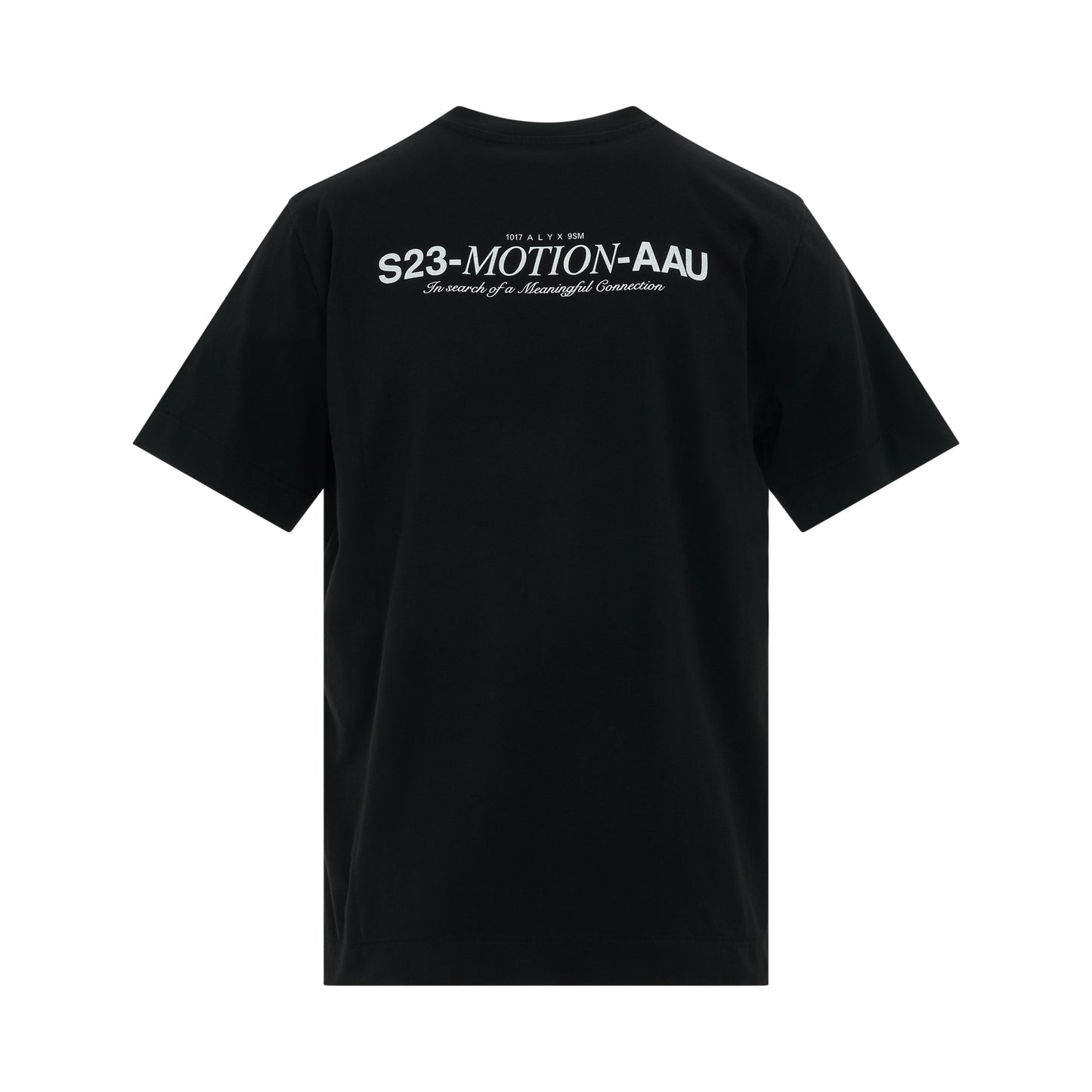 Collection Logo S/S T-Shirt in Black/White