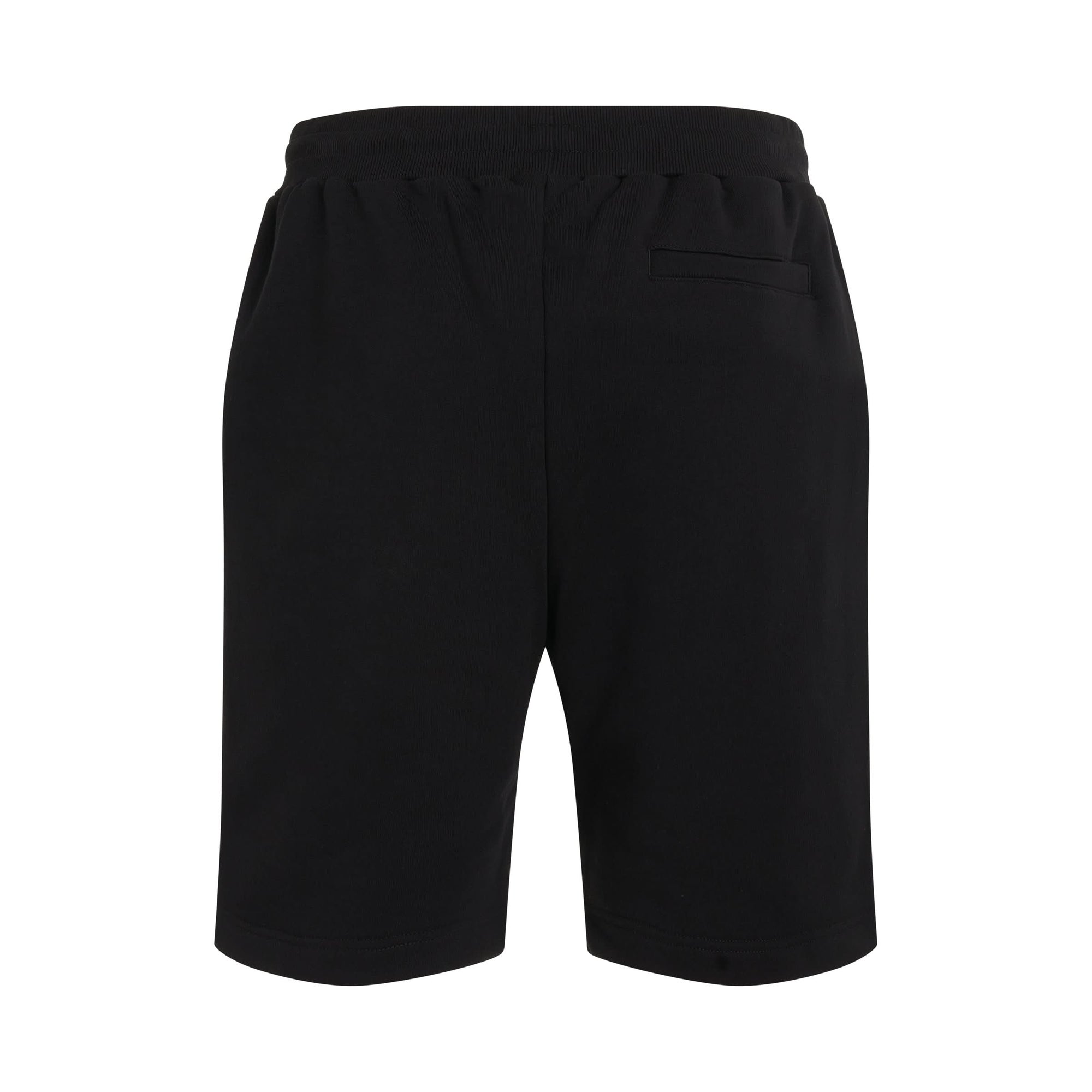 Essential Logo Sweatshort in Black