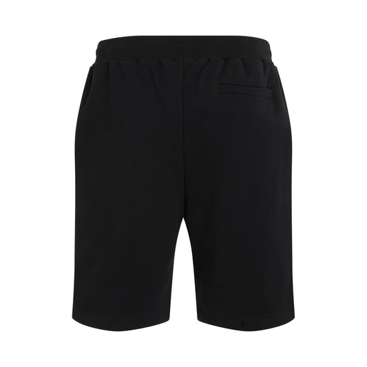 Essential Logo Sweatshort in Black