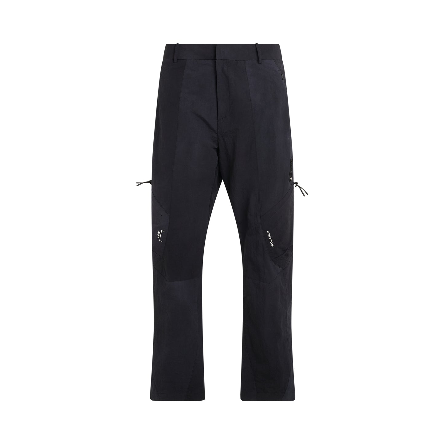 Irregular Dye Trousers in Mid Grey