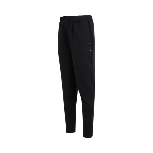 Ergonomic Jersey Pant in Black