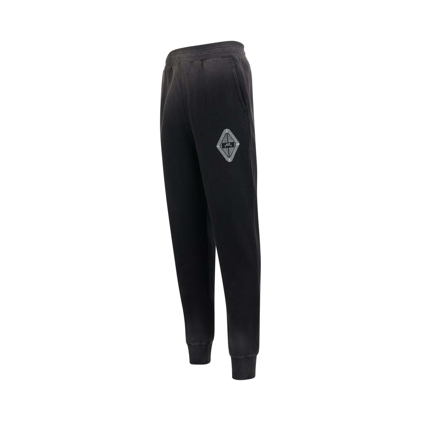 Gradient Jersey Pant in Black