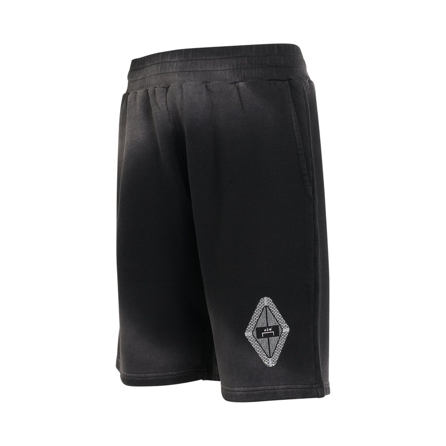 Gradient Jersey Short in Black