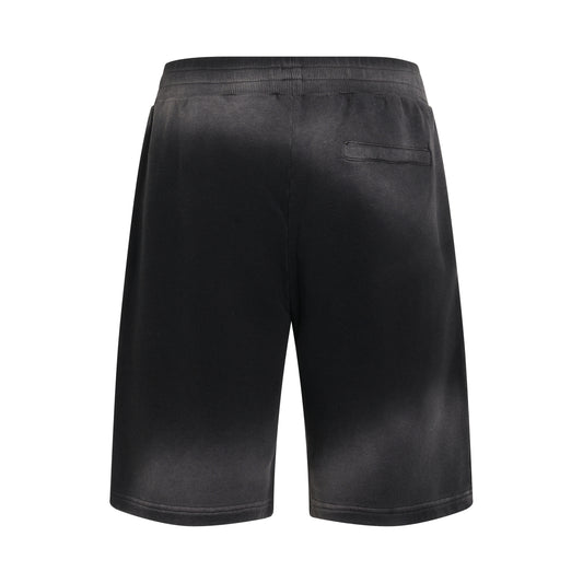 Gradient Jersey Short in Black