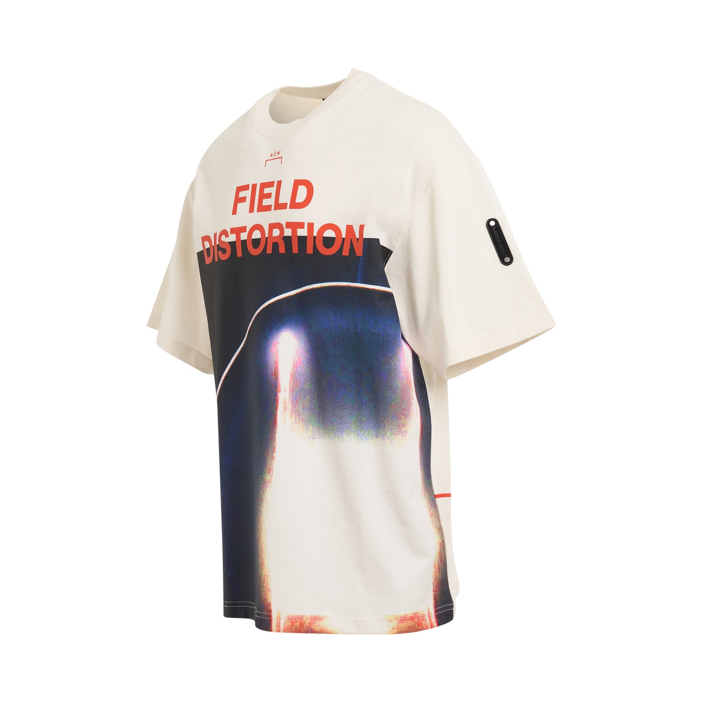 Field Distortion T-Shirt in Stone