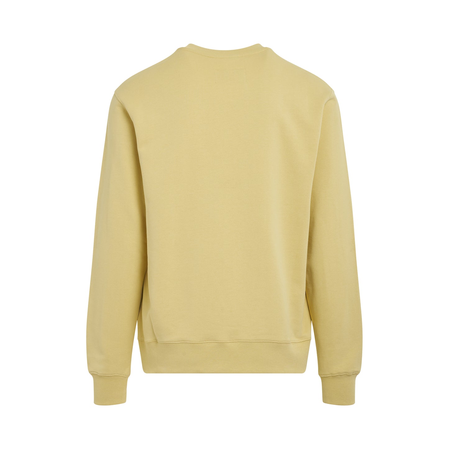 Essential Logo Crewneck in Flaxen Beige