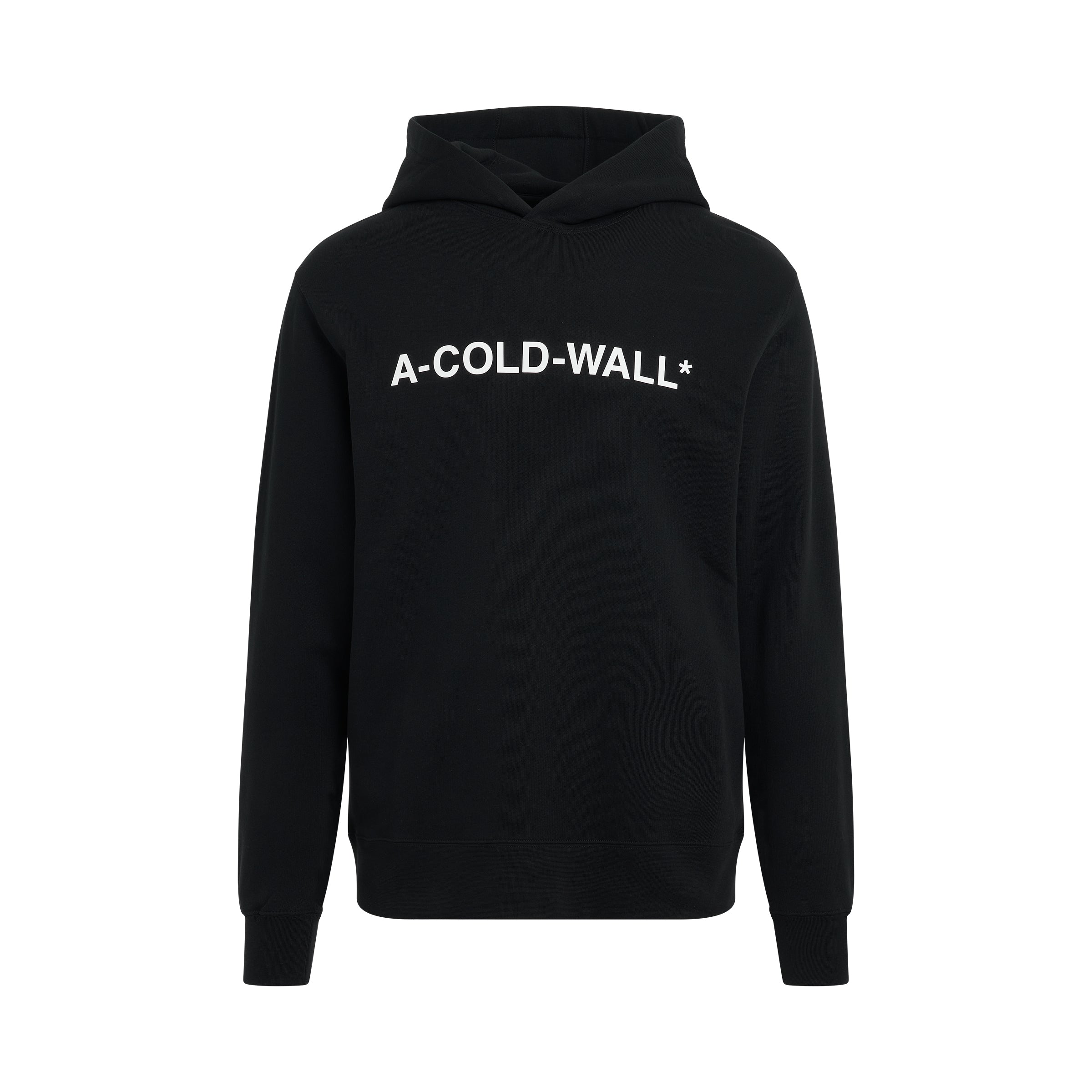 Essential Logo Hoodie in Black