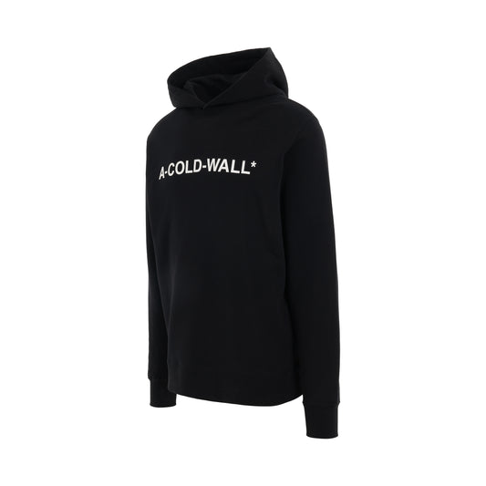 Essential Logo Hoodie in Black