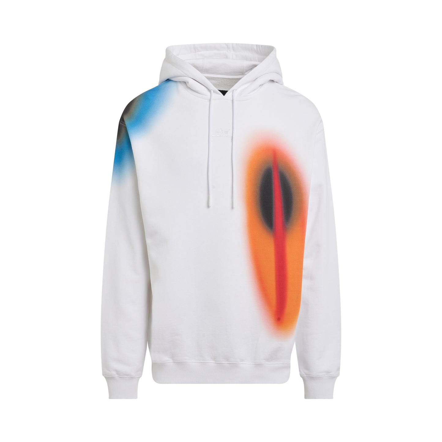 Hypergraphic Hoodie in White