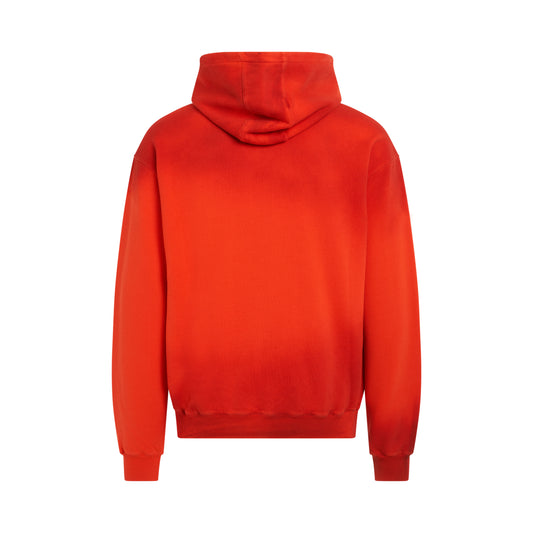 Gradient Hoodie in Rust