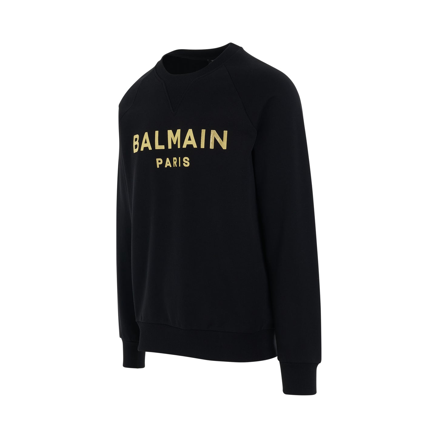 Foil Sweatshirt in Black/Gold