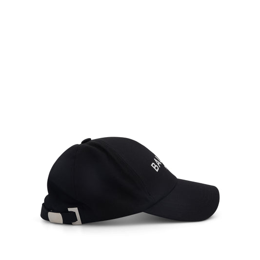 Cotton Cap in Black/White