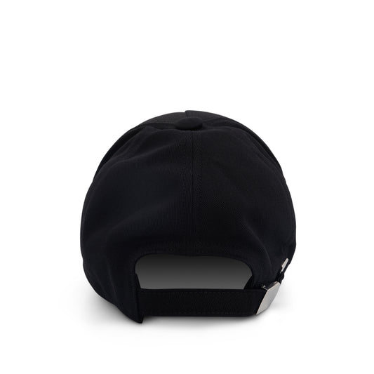 Cotton Cap in Black/White