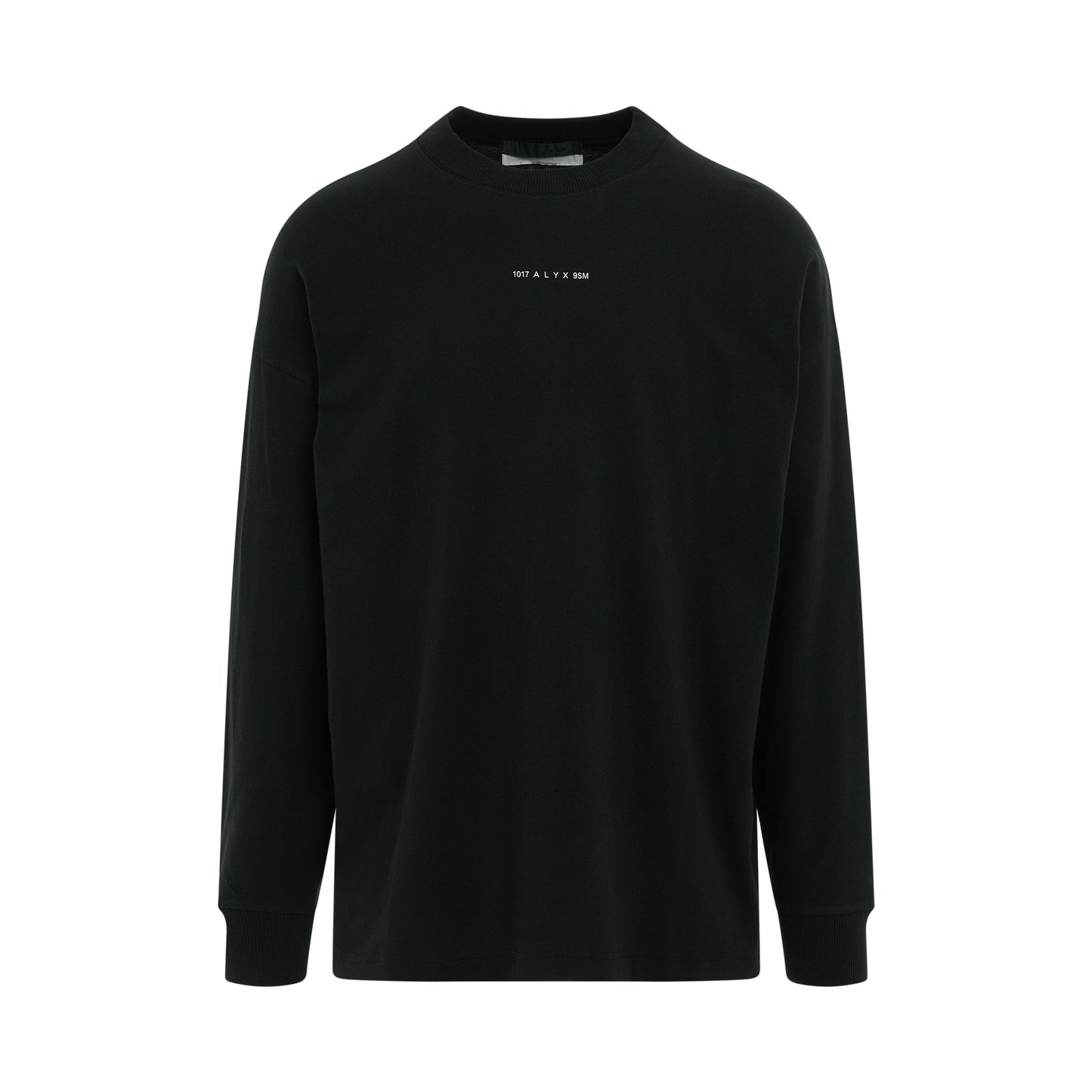 Visual L/S T-Shirt in Black