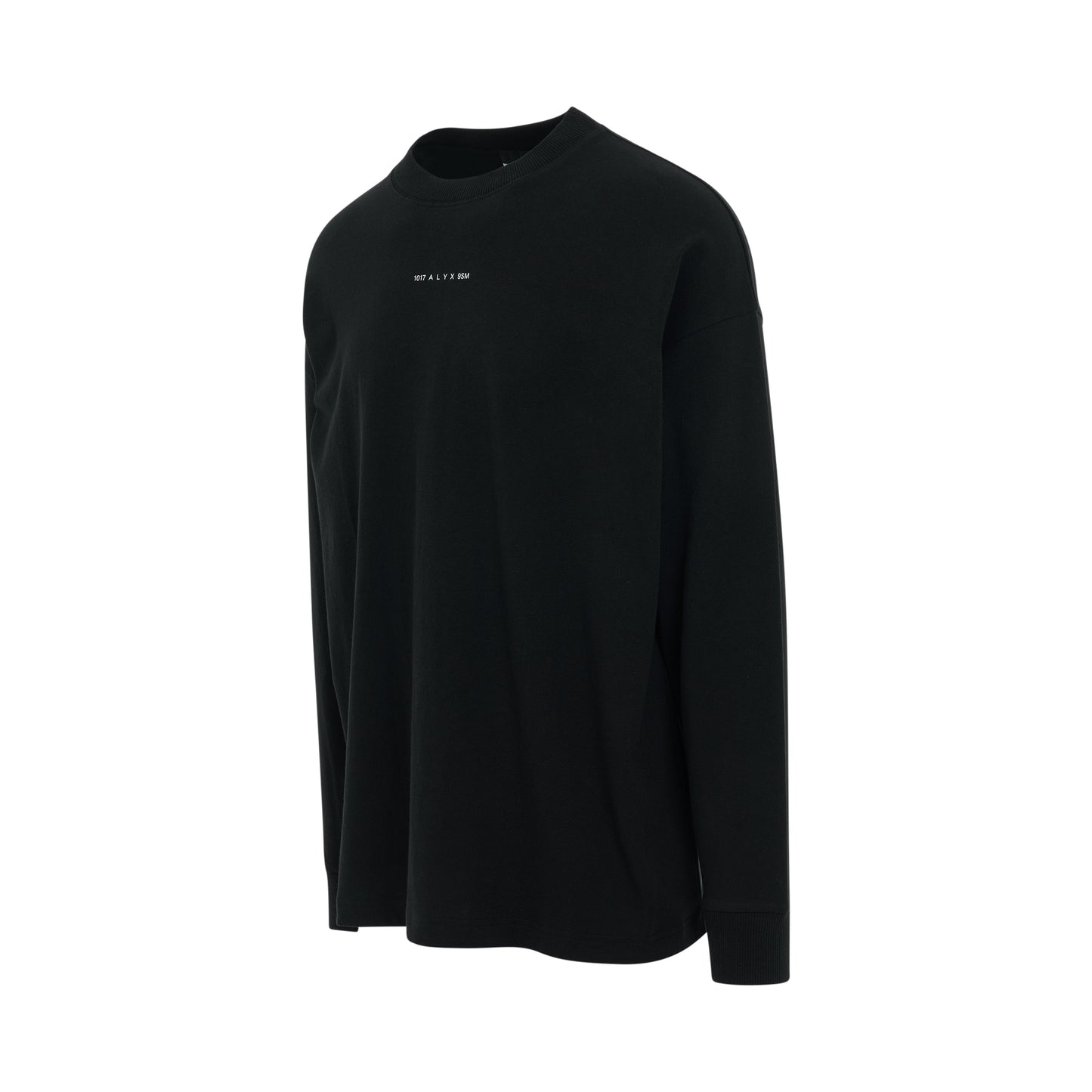 Visual L/S T-Shirt in Black