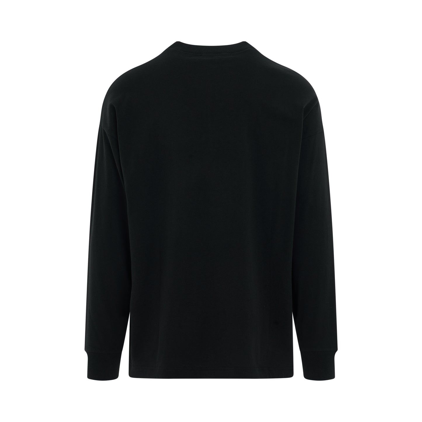 Visual L/S T-Shirt in Black