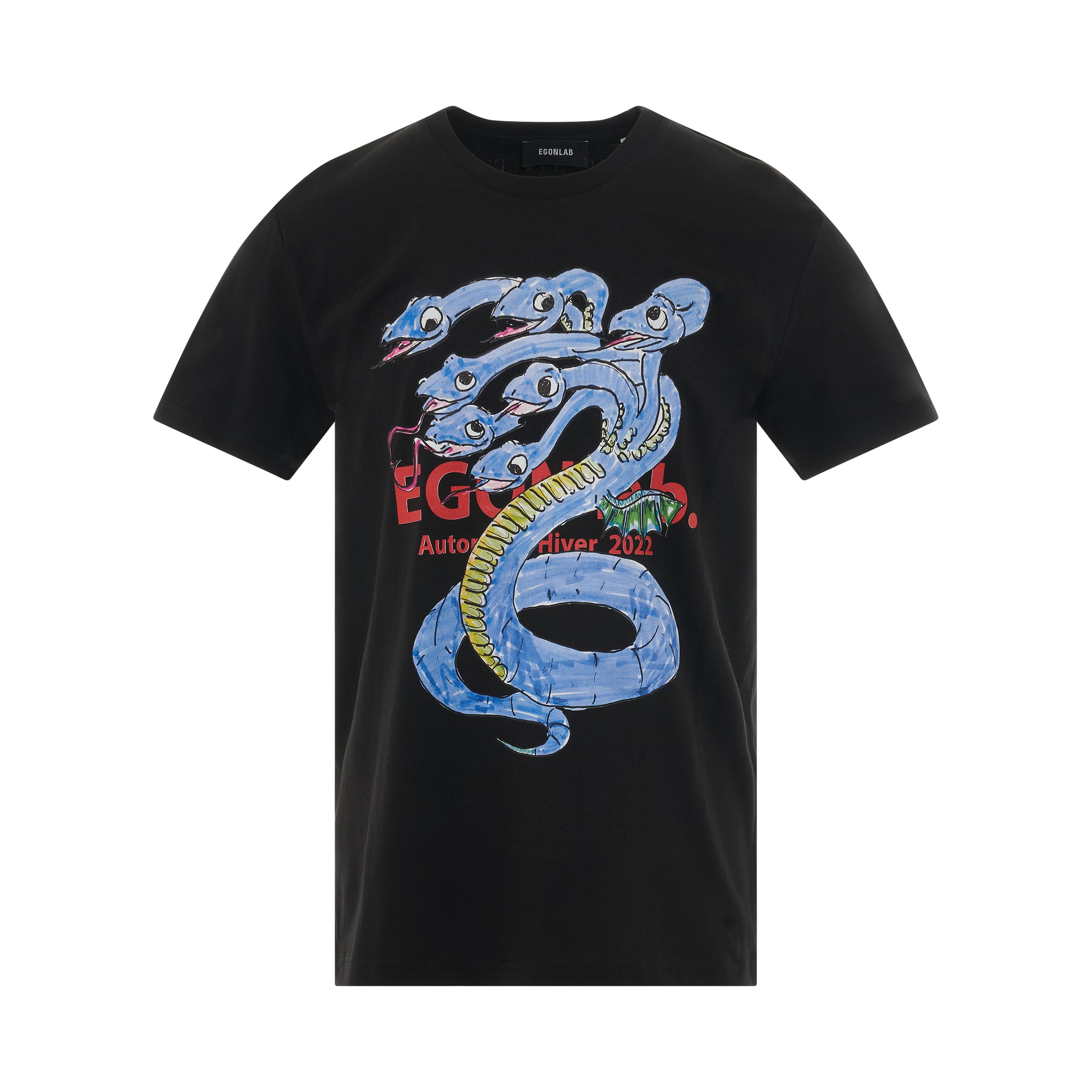 Mascotte Egonimati T-Shirt in Black