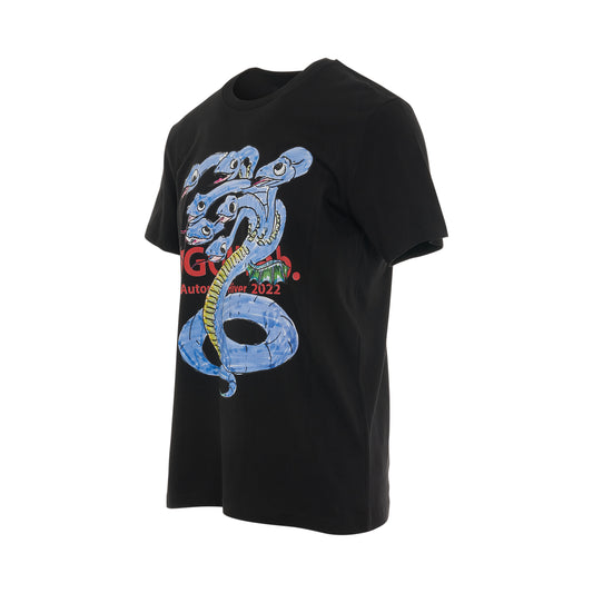 Mascotte Egonimati T-Shirt in Black