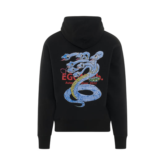 Mascotte Egonimati Hoodie in Black