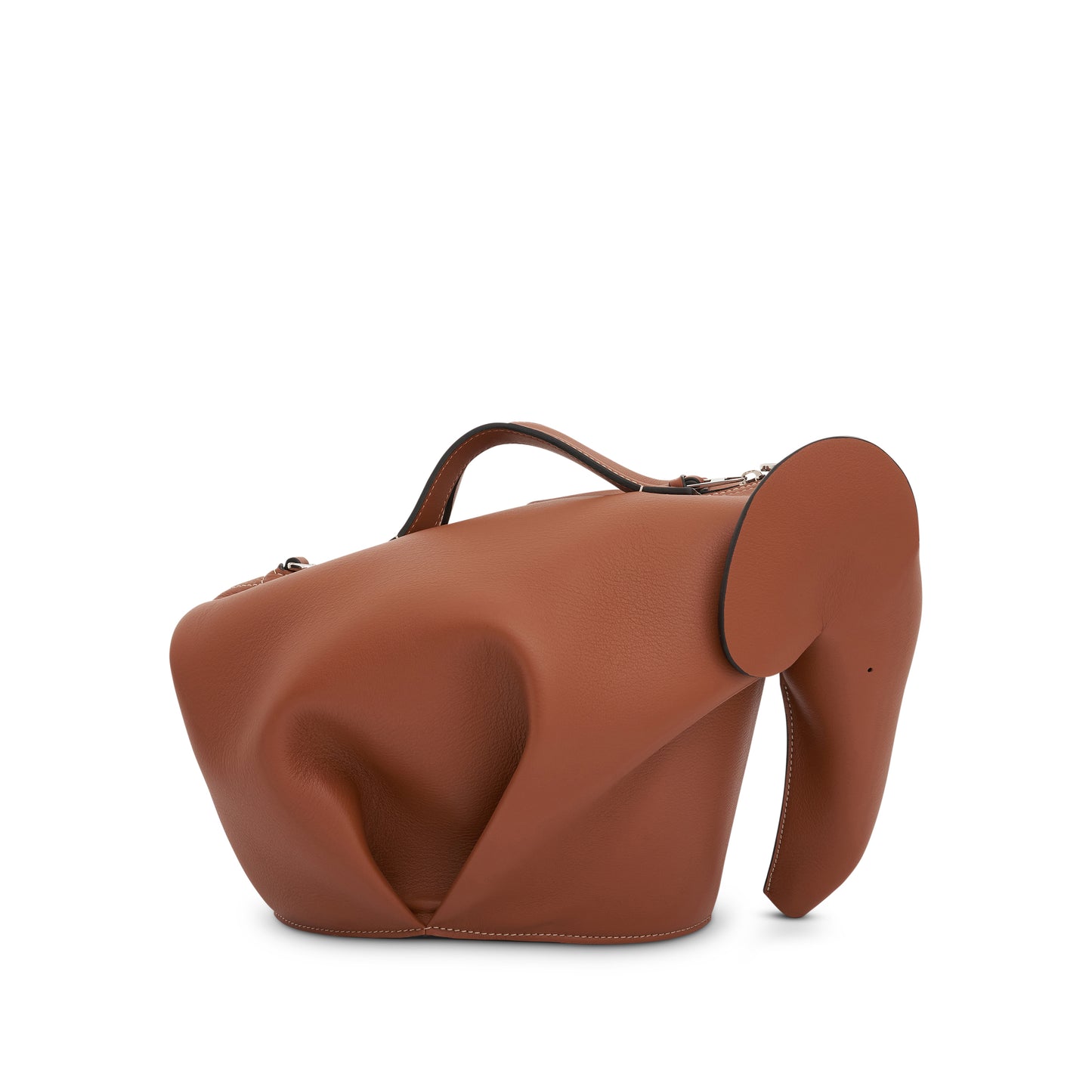 Large Elephant Bag in Classic Calfskin in Tan