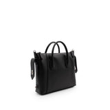 Small Antigona Soft Bag in Calf Leather in Black