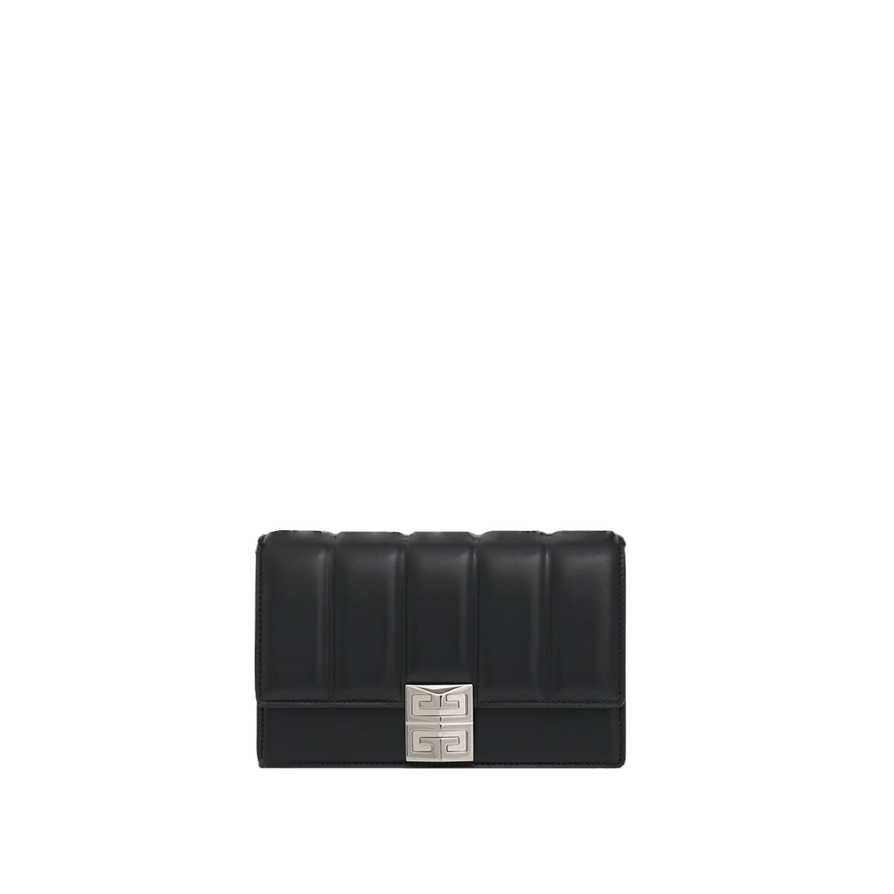 Small 4G Chain Bag in Padded Leather in Black