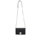 Small 4G Chain Bag in Padded Leather in Black