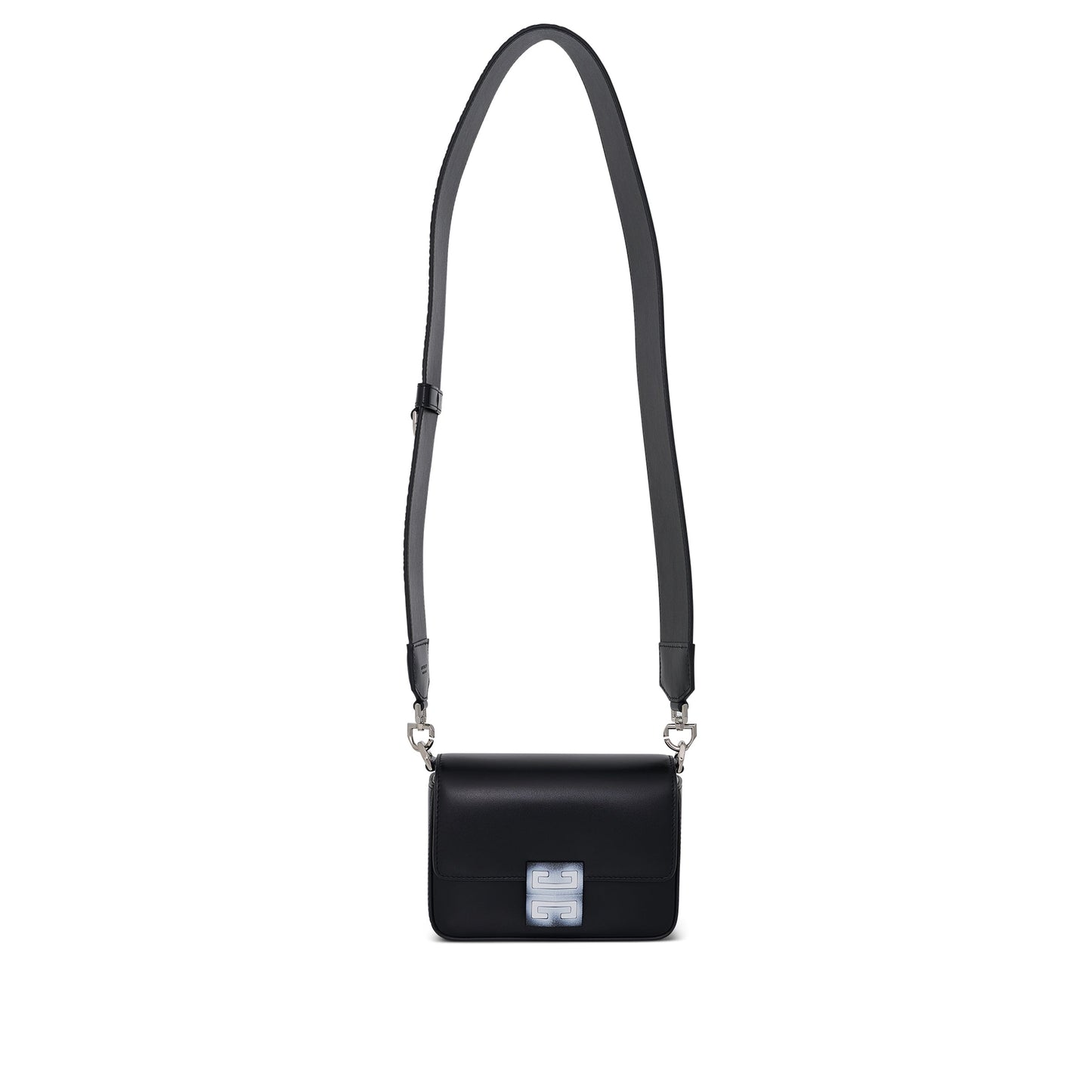 Small 4G Crossbody with Wide Strap in Black