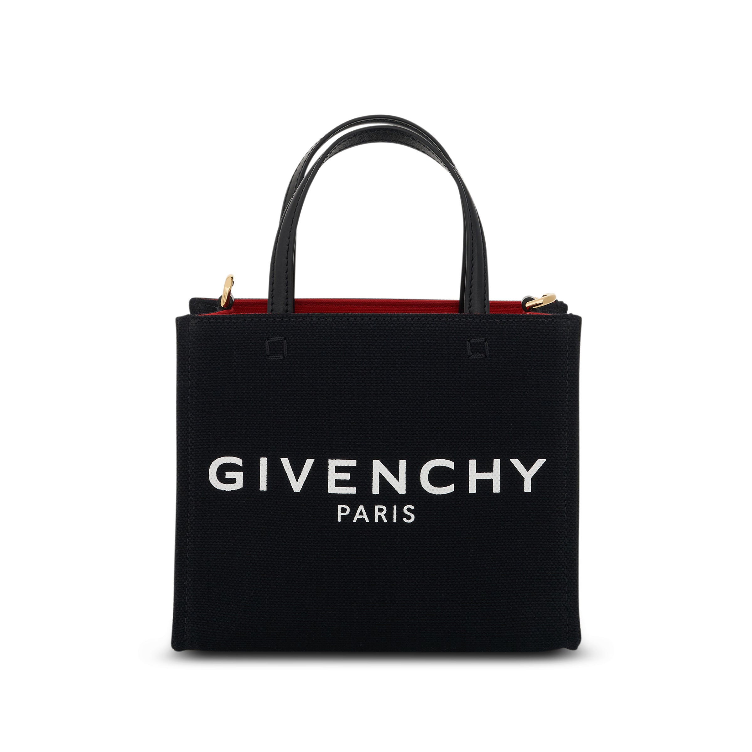 GIVENCHY Mini G Tote Shopping Bag in Canvas in Black – MARAIS