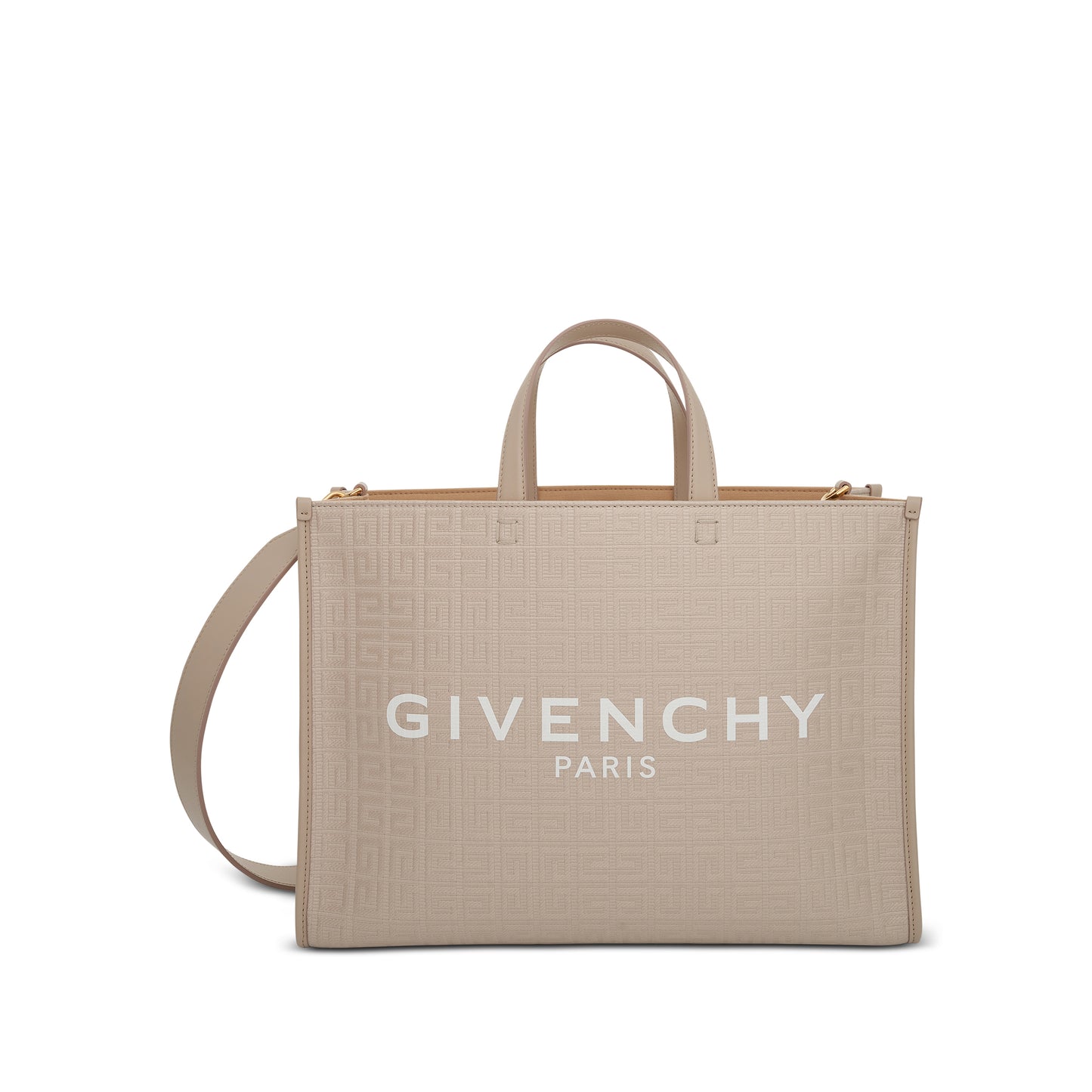 G Tote Medium Coated Canvas Tote Bag in Purple - Givenchy