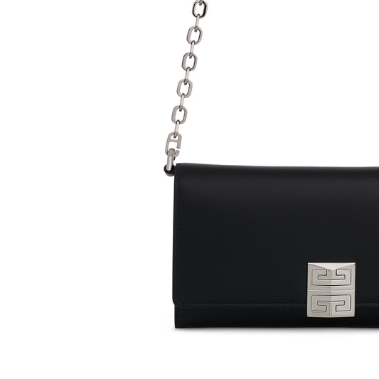 4G Wallet on Chain in Black