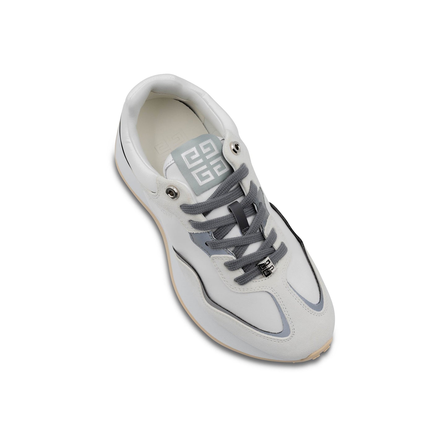 GIV Runner Sneakers in Grey/White