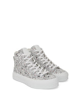 Disney 101 Dalmatians City High Sneaker in White Front View | GIVENCHY