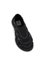 TK 360 Plus Sneaker in Black/Purple Back View | GIVENCHY