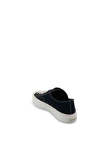City Low Sneaker in Black Back View | GIVENCHY