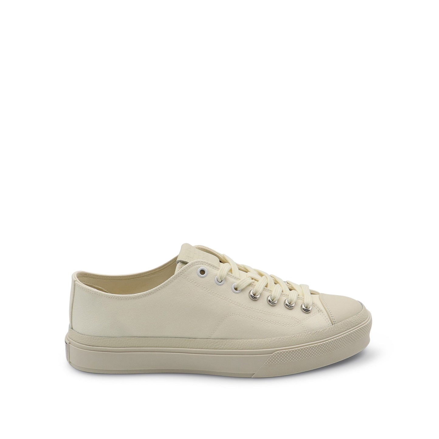 City Low Sneaker in Off White