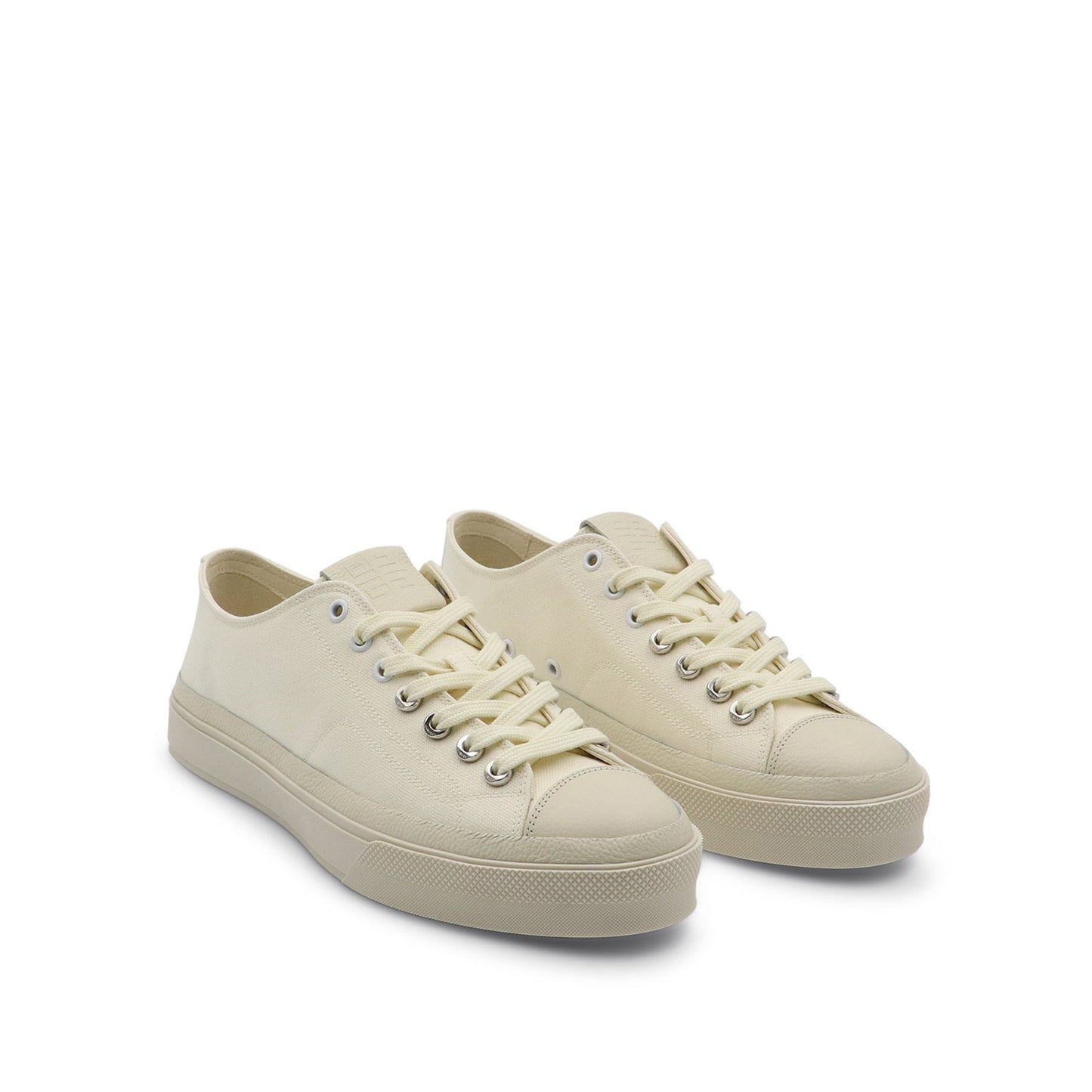 City Low Sneaker in Off White