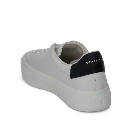 City Sport Sneaker in White/Black