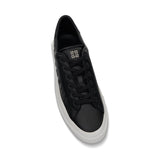 City Sport Sneaker with Embossed Logo in Black