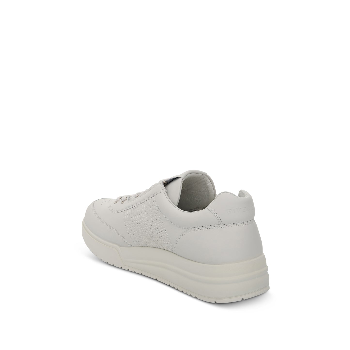 G4 Sneaker in Calf Leather in White