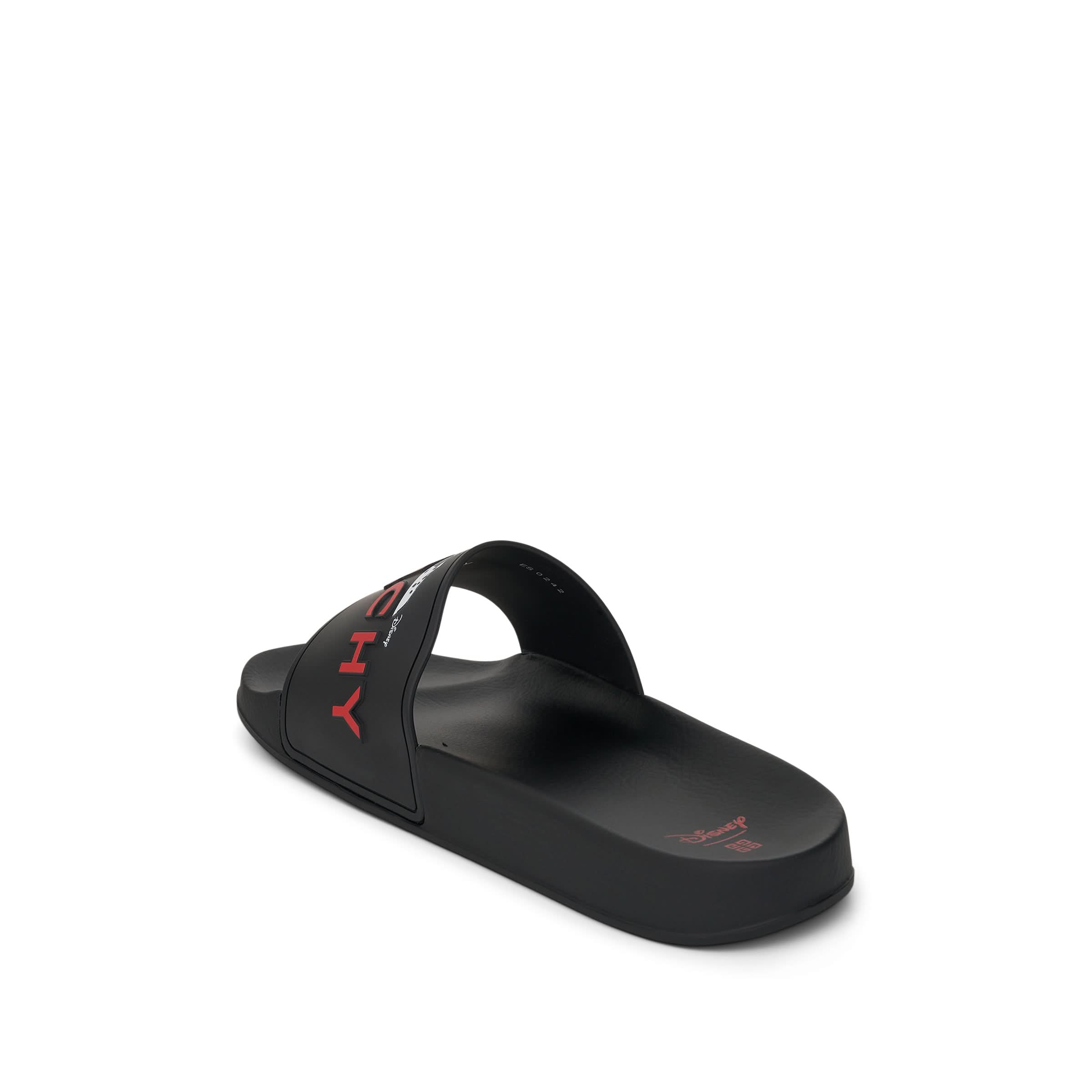 Givenchy slides black online and red