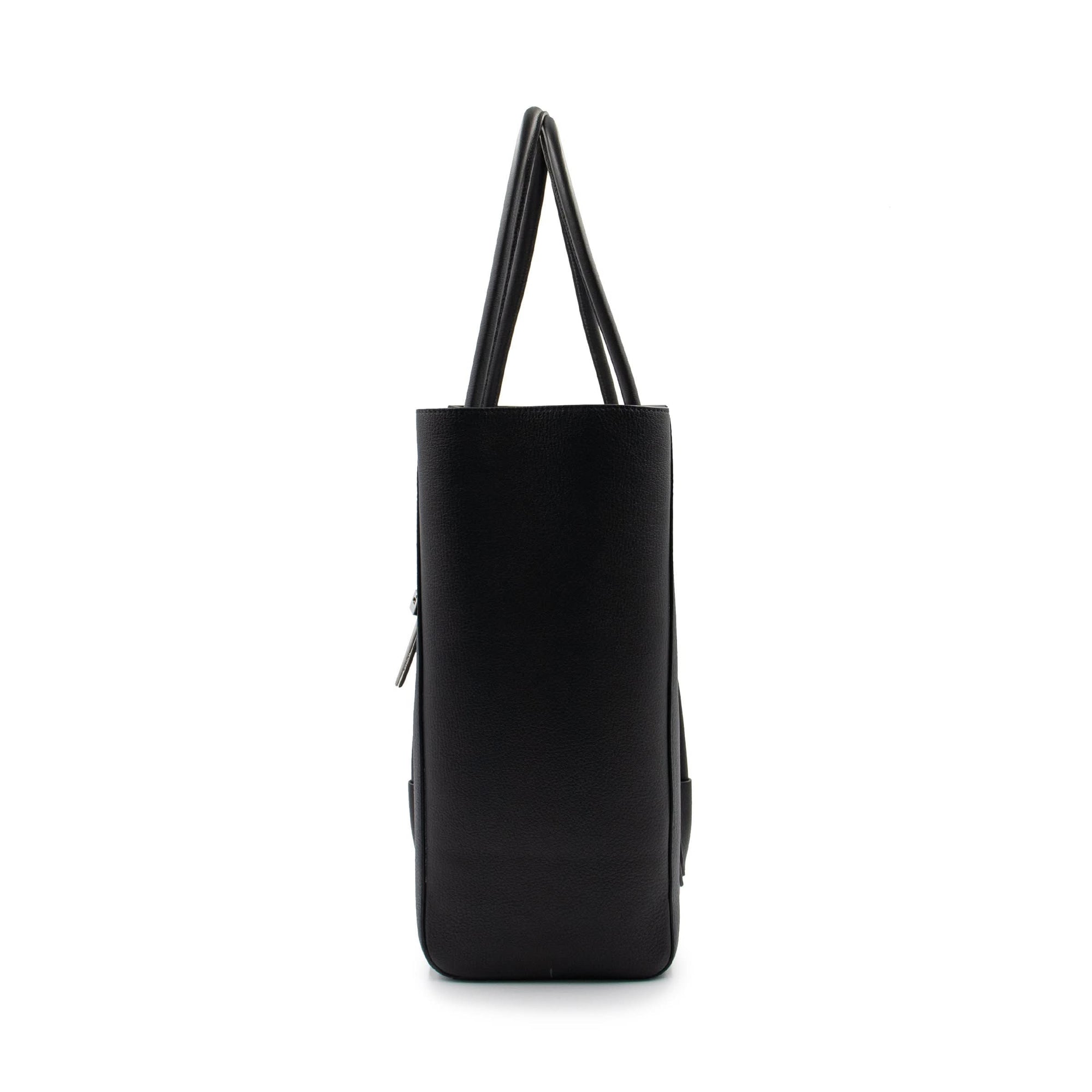 Antigona Lock Soft Tote Bag in Black