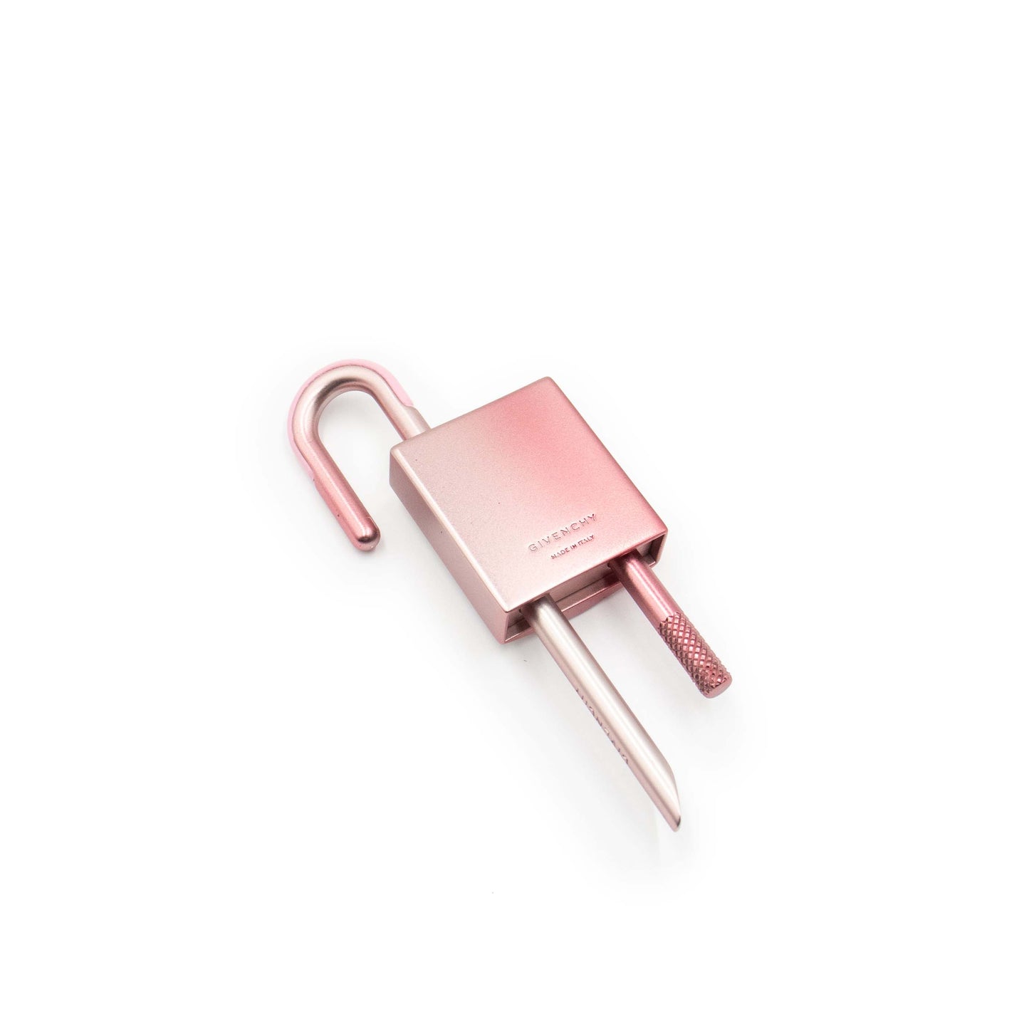 Small 4G Padlock Gradient Metal in Baby Pink