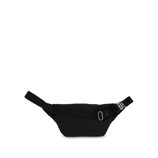 Essential U Bumbag in Black Nylon