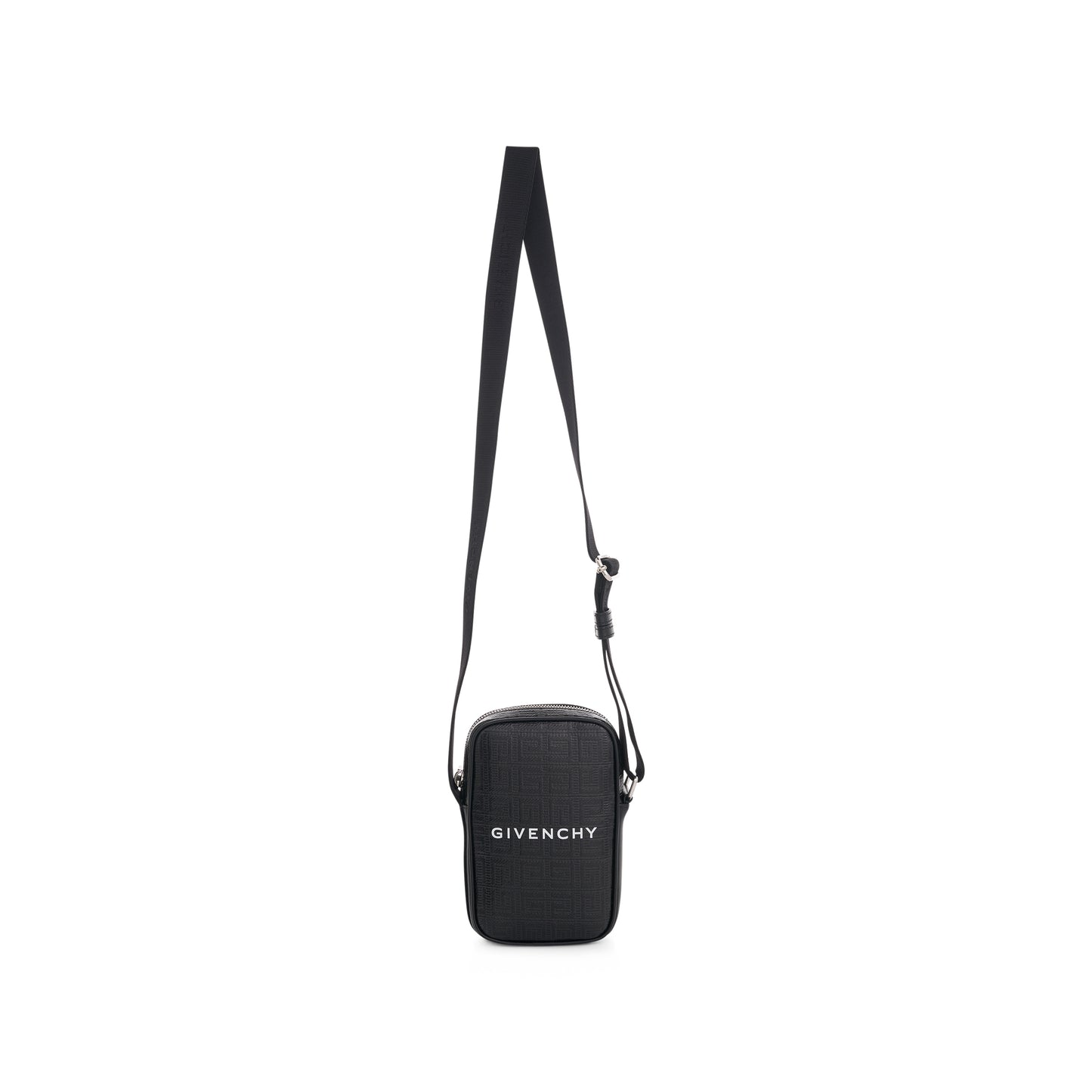 Small G-Essentials Vertical Bag with 4G Jacquard in Black