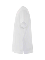 4G Embroidered T-Shirt in White