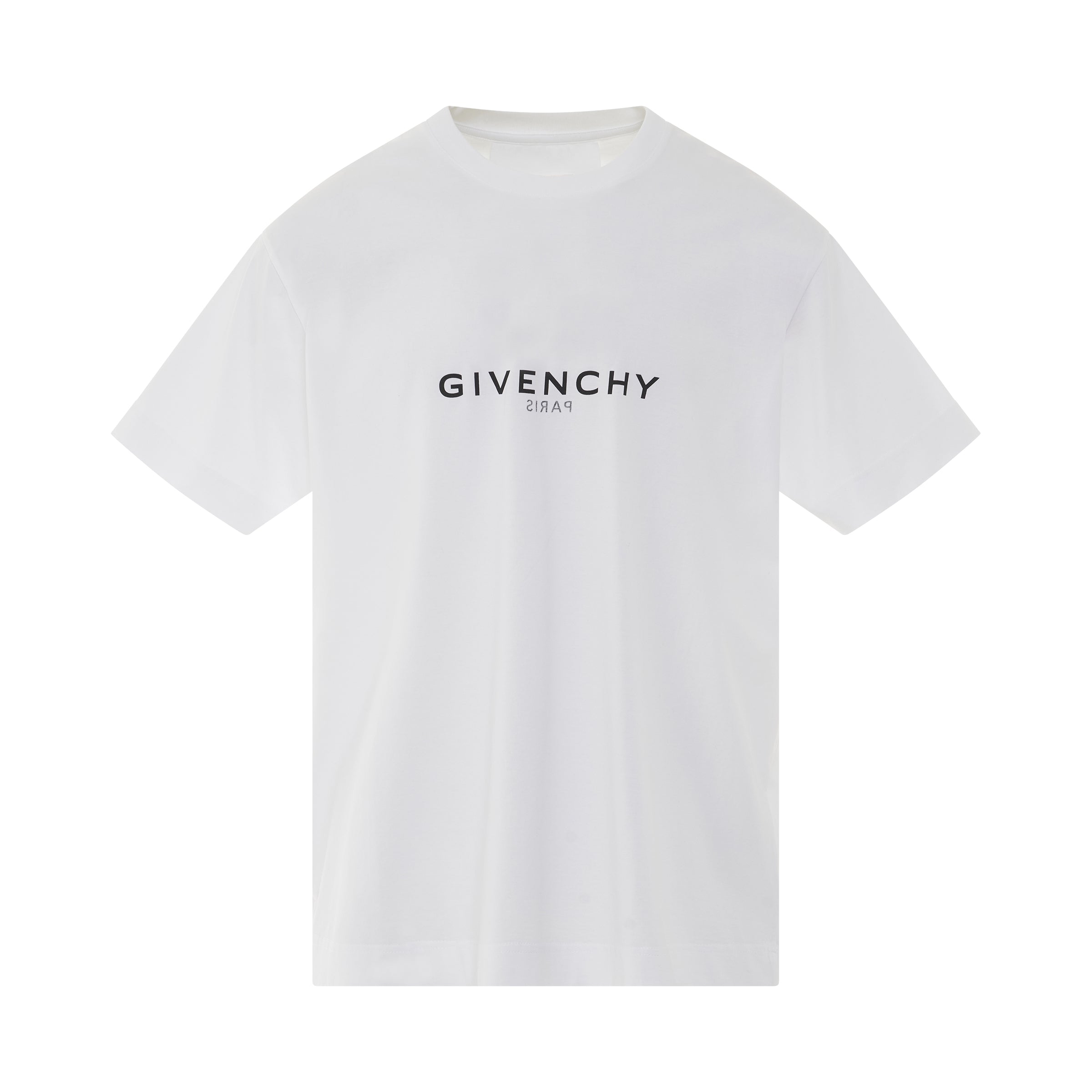 givenchy reverse logo oversized t shirt in white sold out sold out sale ...