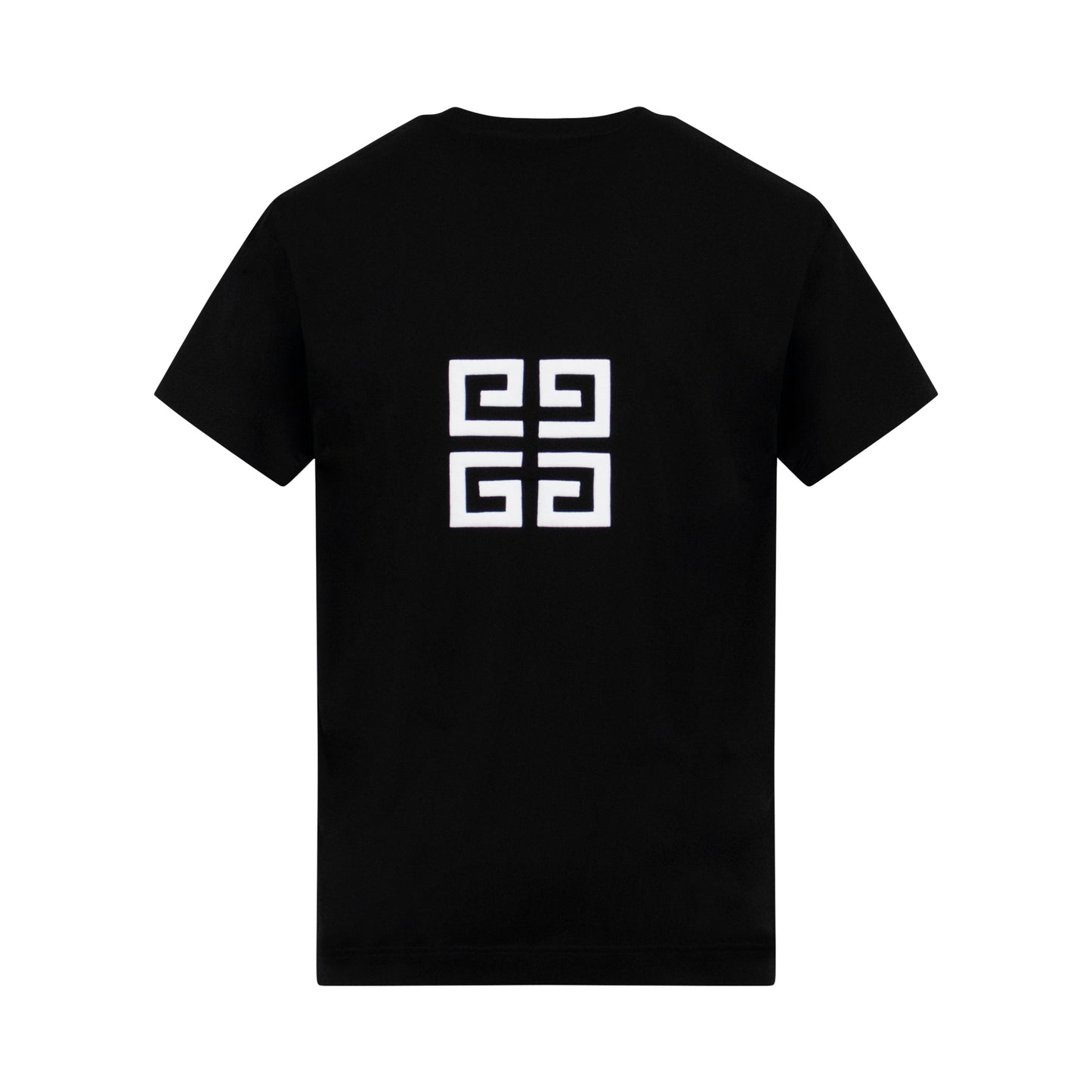 4G Logo Oversized T-Shirt in Black