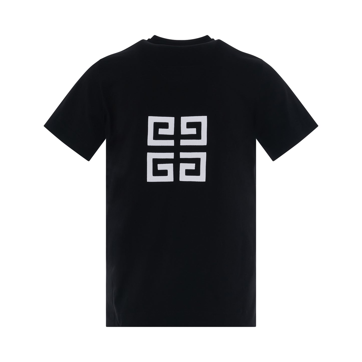 4G Logo Slim Fit T-Shirt in Black