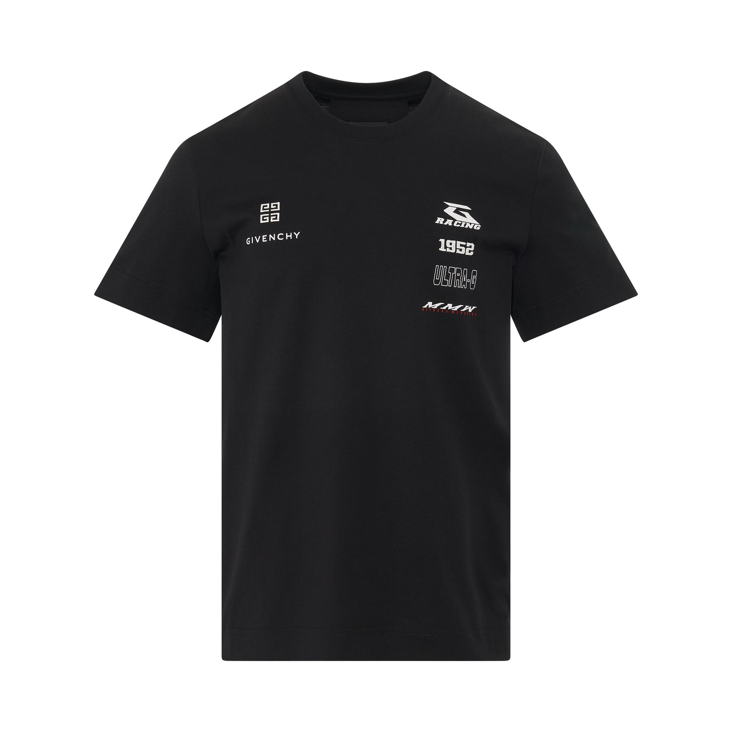 Racing Jersey T-Shirt in Black